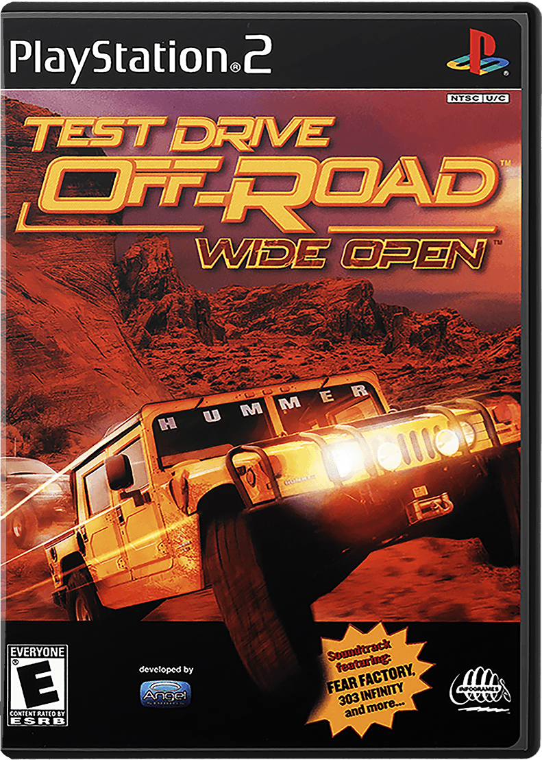 Test Drive Off Road Wide Open box art for Playstation 2